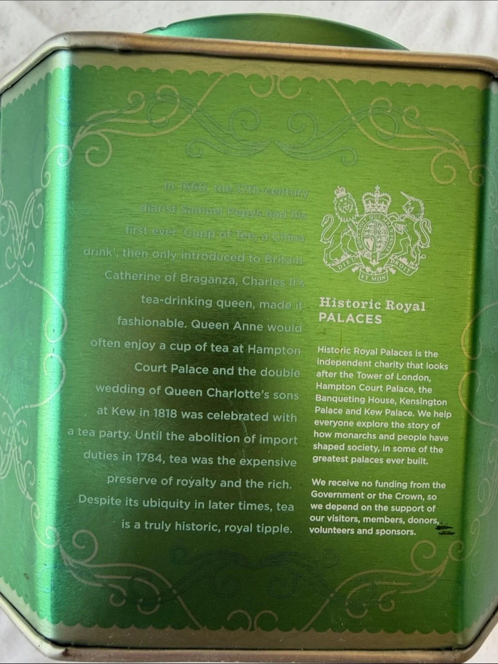 Harney & Sons Peppermint Tea Tin (Tin only)